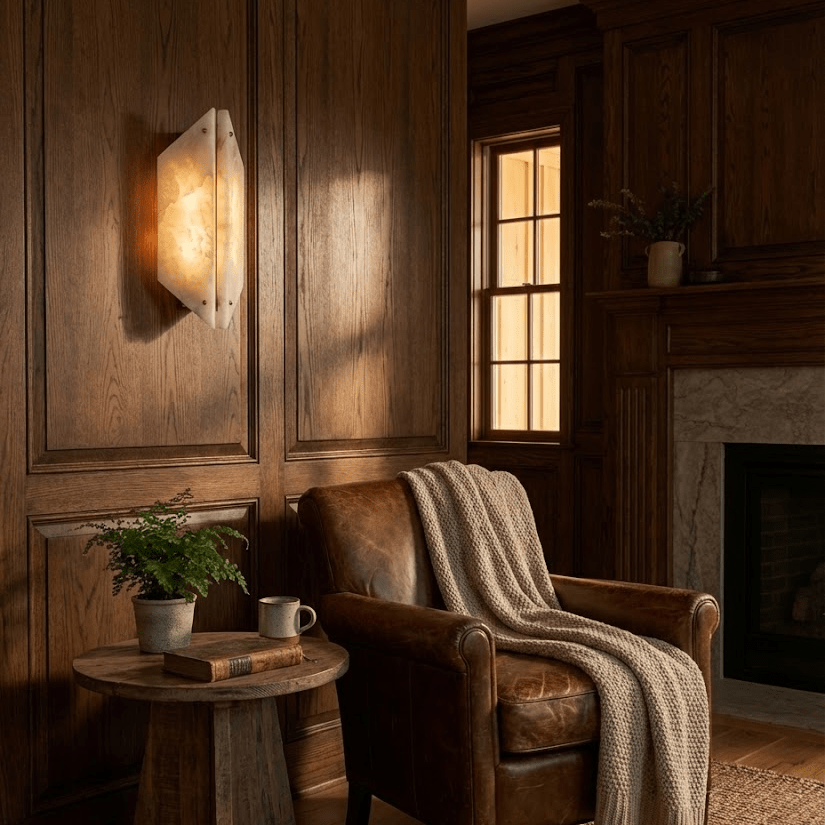 Onyxa Crest Wall Lamp