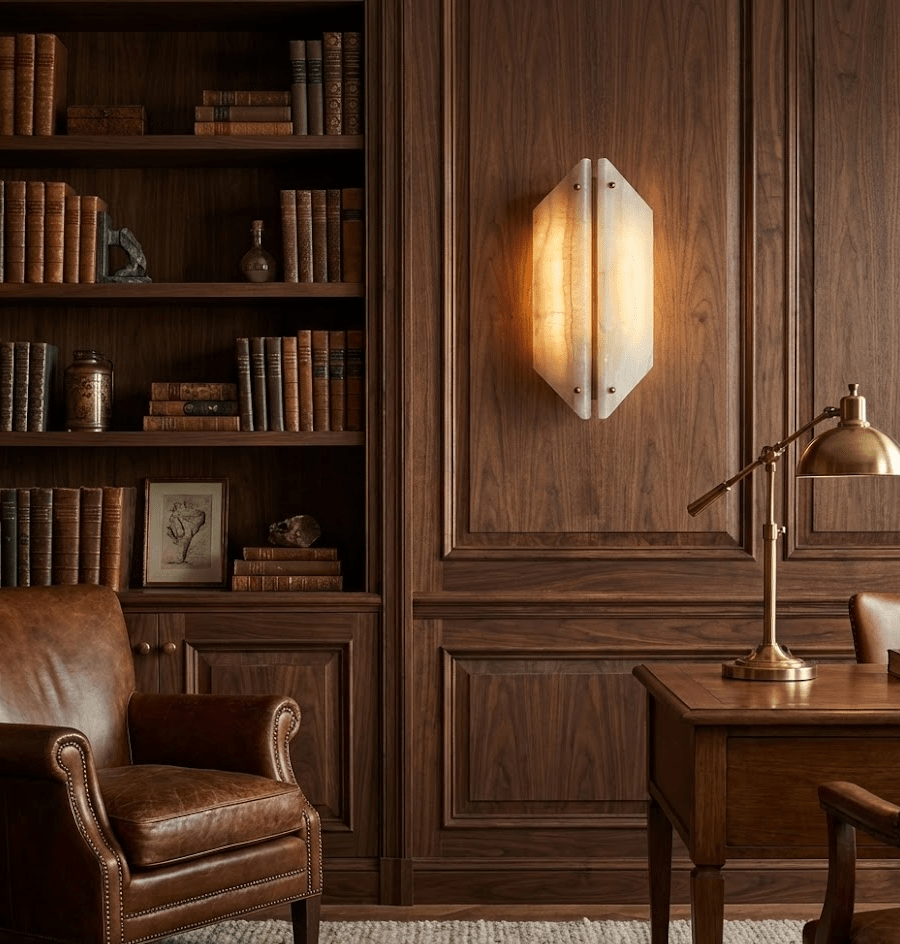 Onyxa Crest Wall Lamp