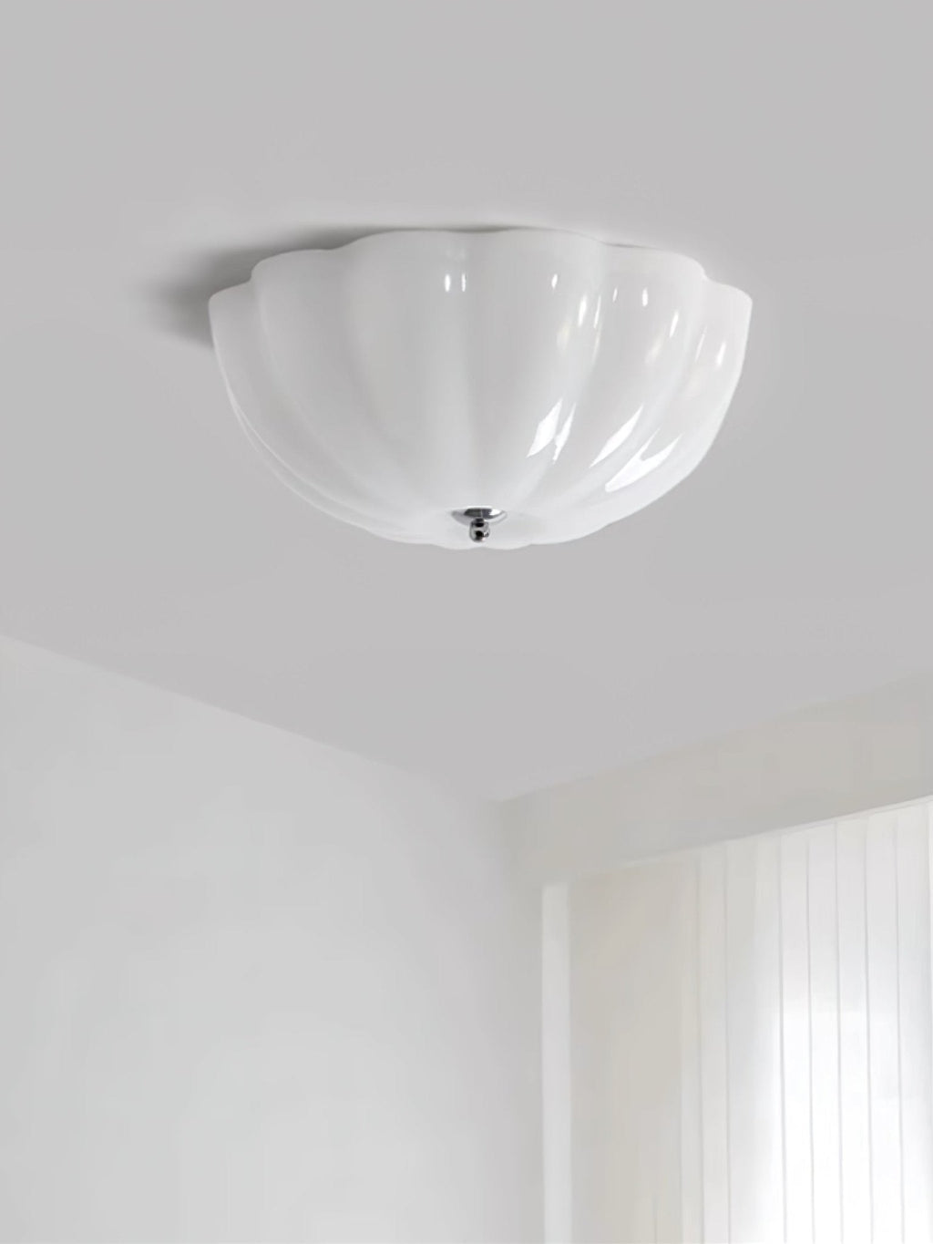 Opal Shell Ceiling Lamp