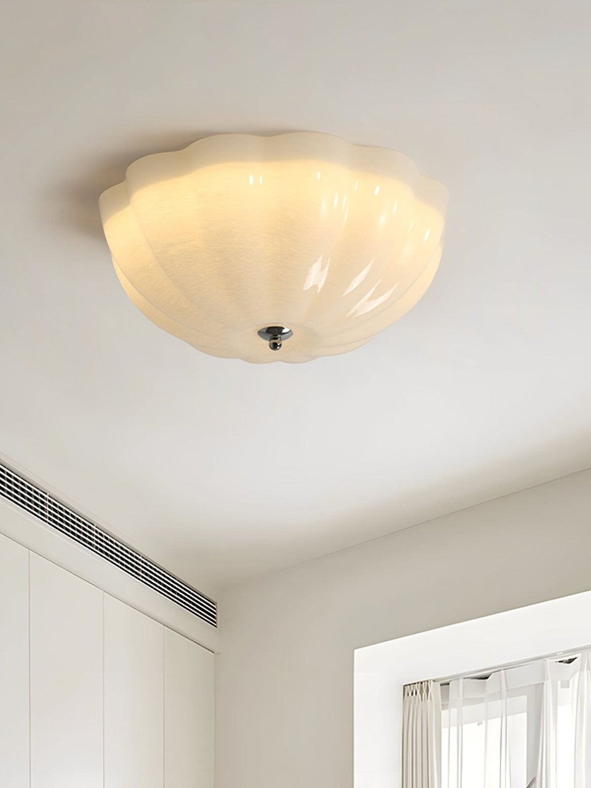 Opal Shell Ceiling Lamp