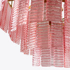 Opalora Pink Murano Chandelier