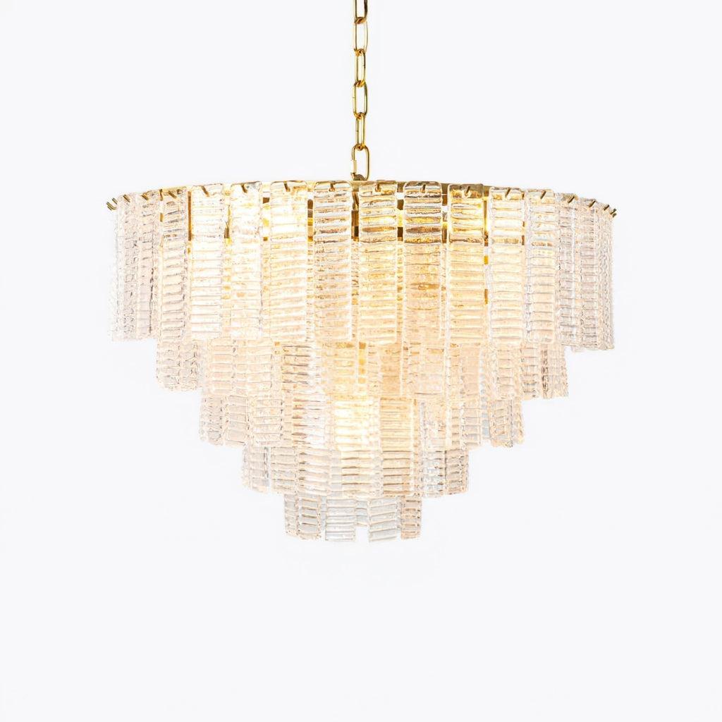 Opalora Pink Murano Chandelier