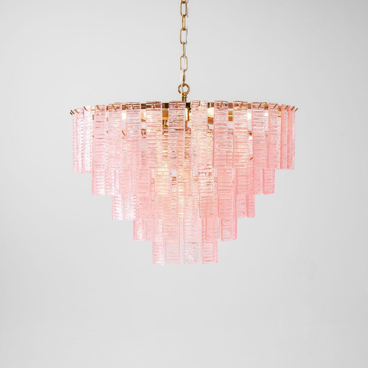 Opalora Pink Murano Chandelier