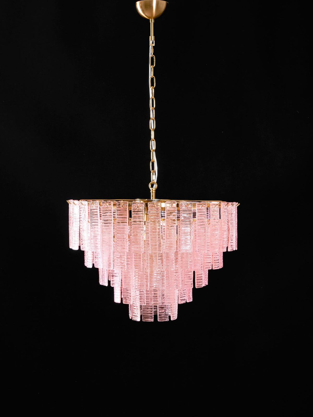 Opalora Pink Murano Chandelier