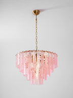 Opalora Pink Murano Chandelier