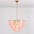 Opalora Pink Murano Chandelier