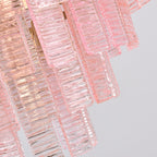 Opalora Pink Murano Chandelier