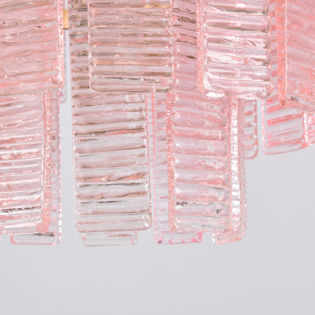 Opalora Pink Murano Chandelier