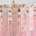 Opalora Pink Murano Chandelier