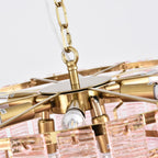 Opalora Pink Murano Chandelier