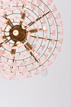 Opalora Pink Murano Chandelier
