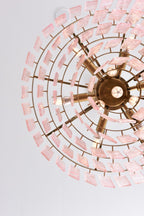 Opalora Pink Murano Chandelier