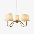 Opaluxe Brass Chandelier
