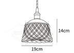 Openwork Ceramic Pendant Lamp
