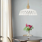 Miira Brass Pendant Swag Light