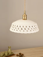 Miira Brass Pendant Swag Light
