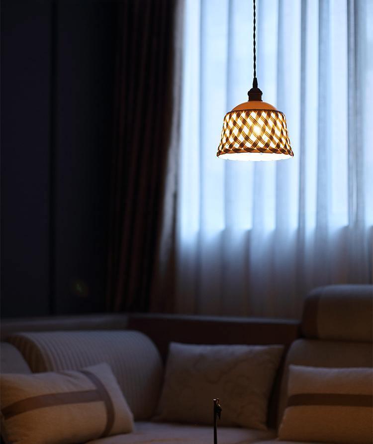 Miira Brass Pendant Swag Light