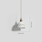 Miira Brass Pendant Swag Light