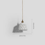 Miira Brass Pendant Swag Light