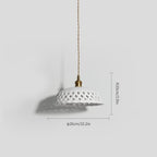 Miira Brass Pendant Swag Light