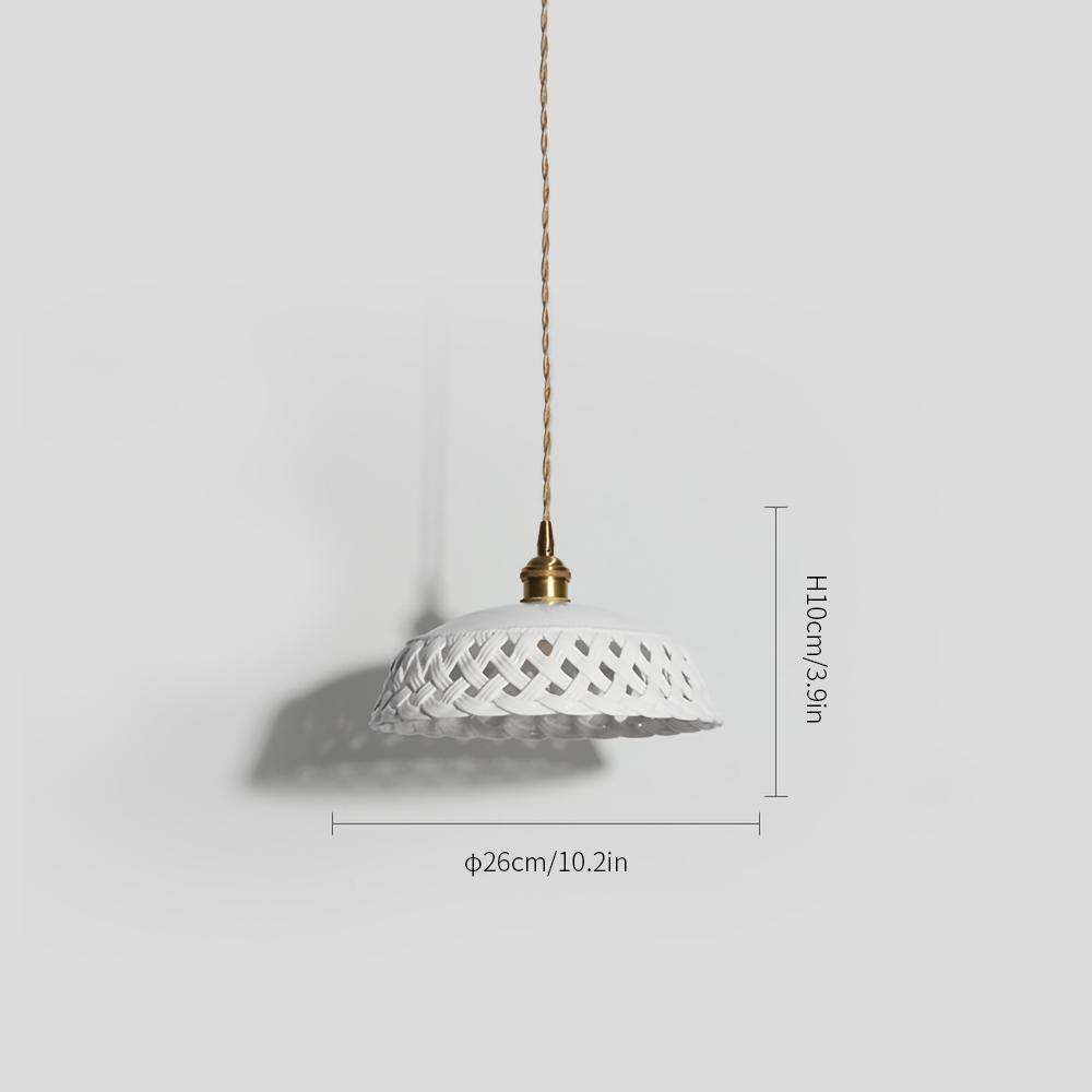Miira Brass Pendant Swag Light