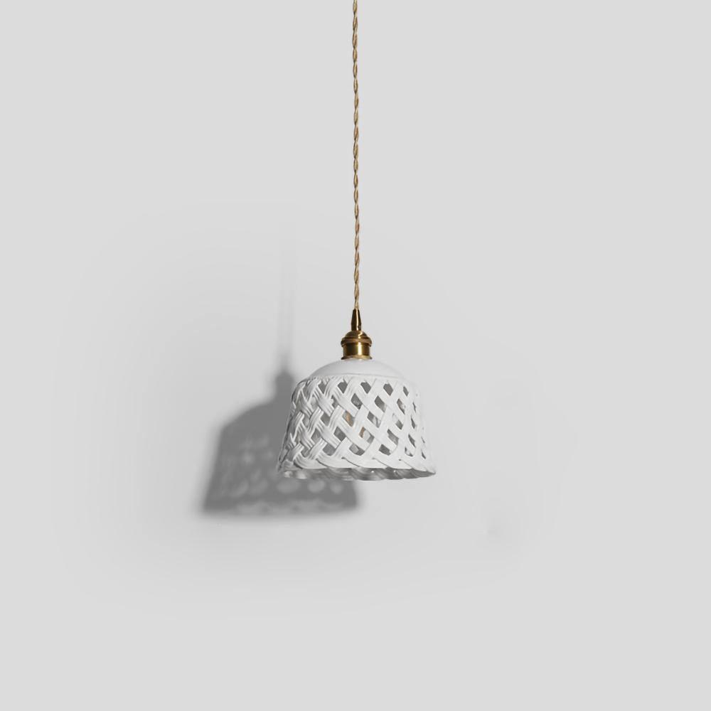 Miira Brass Pendant Swag Light