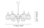 Ophelia Blossom Chandelier