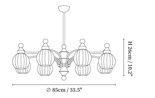 Ophelia Blossom Chandelier