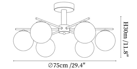 Orb Balance Chandelier