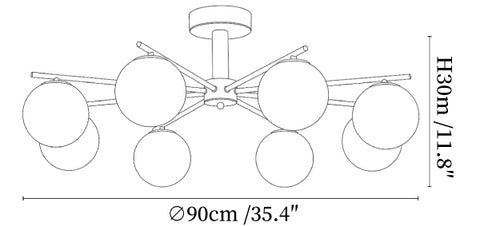 Orb Balance Chandelier