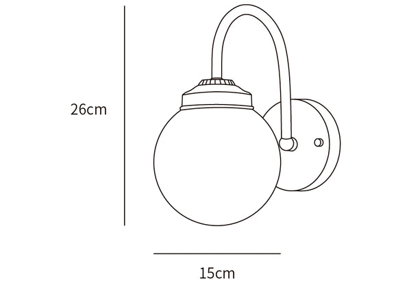 Orb Surface Wall Lamp