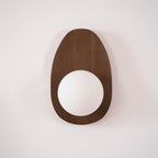 Orba Walnut Plug - in Wall Lamp