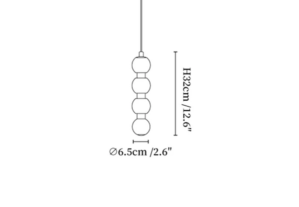 Orbique Alabaster Pendant Lamp