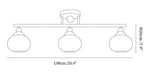 Orbis Quartet Ceiling Lamp
