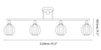 Orbis Quartet Ceiling Lamp