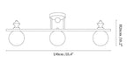Orbis Quartet Ceiling Lamp