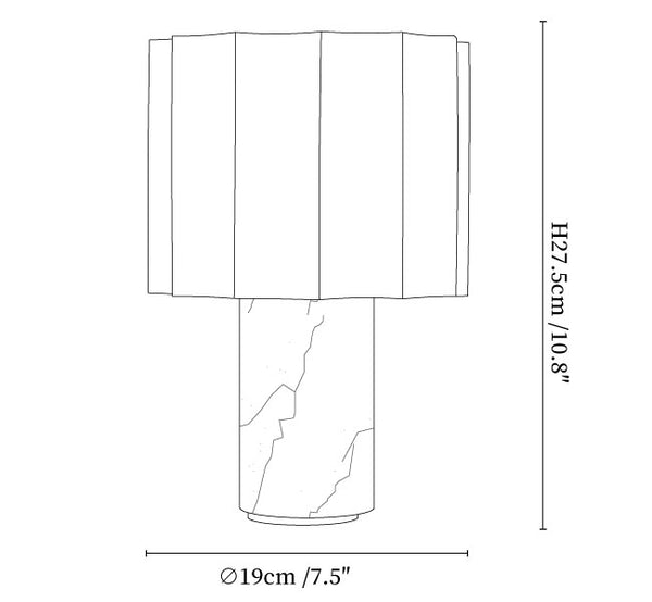 Orbis Veil Table Lamp