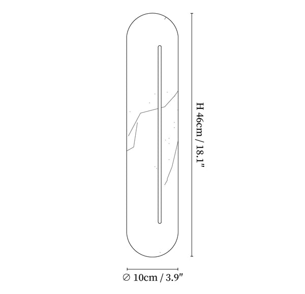 Orbison Alabaster Wall Lamp