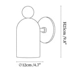 Orbit Alabaster Wall Sconce