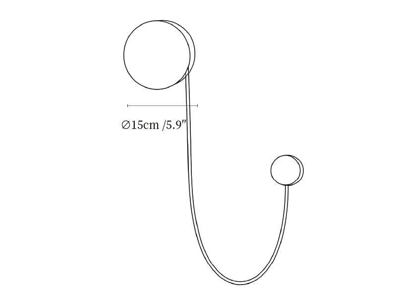 Orbit Dual Globe Wall Lamp