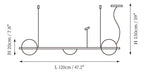 Orbit Sphere Pendant Lamp