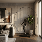 Orbit Swing Sculpture Lamp