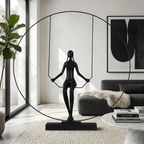 Orbit Swing Sculpture Lamp