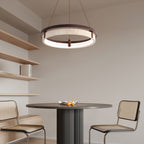 Orbit Travertine Pendant Light