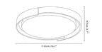 Orbital Edge Ceiling Light