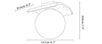 Orelie Ceiling Light