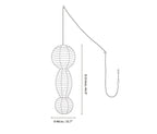 Ori Lantern Series Swag Pendant Lamp