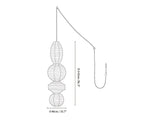 Ori Lantern Series Swag Pendant Lamp