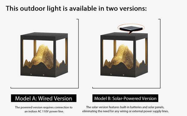 Orif Garden Outdoor Light