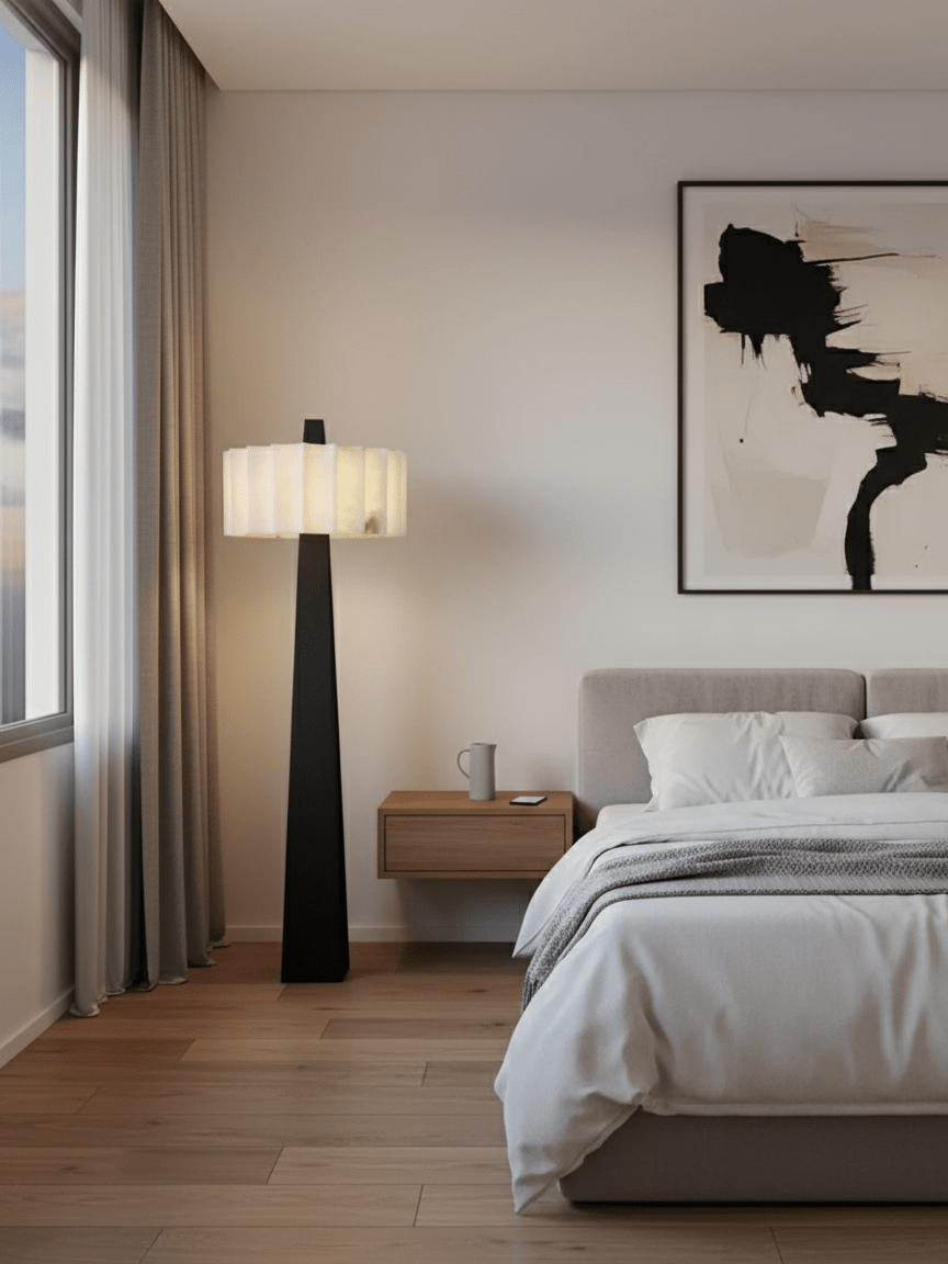 Origami Pleat Floor Lamp